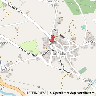 Mappa Via Corrado Gex, 43, 11015 La Salle AO, Italia, 11015 La Salle, Aosta (Valle d'Aosta)