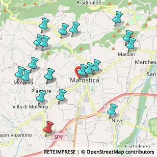 Mappa Via XXIV Maggio, 36063 Marostica VI, Italia (2.362)