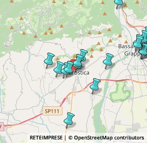 Mappa Via XXIV Maggio, 36063 Marostica VI, Italia (4.7895)