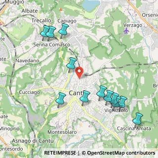 Mappa Via Curtatone, 22063 Cantù CO, Italia (2.27333)