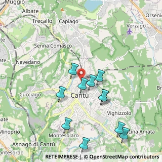Mappa Via Curtatone, 22063 Cantù CO, Italia (1.99909)