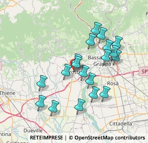 Mappa Viale Stazione, 36063 Marostica VI, Italia (6.65579)