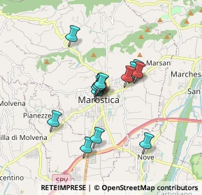 Mappa Viale Stazione, 36063 Marostica VI, Italia (1.26786)