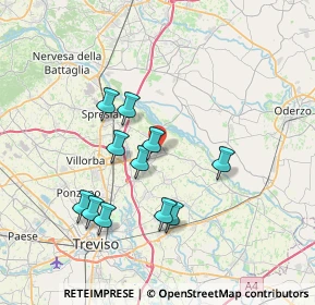 Mappa 31052 Maserada Sul Piave TV, Italia (6.65818)
