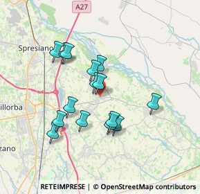 Mappa 31052 Maserada Sul Piave TV, Italia (3.006)