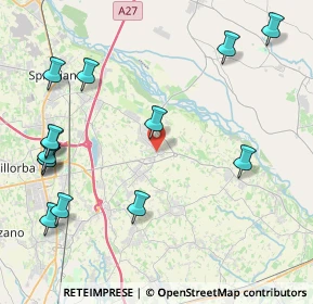 Mappa 31052 Maserada Sul Piave TV, Italia (5.24857)