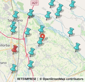 Mappa 31052 Maserada Sul Piave TV, Italia (5.04)