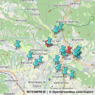 Mappa Via Dante Alighieri, 24031 Almè BG, Italia (2.13)
