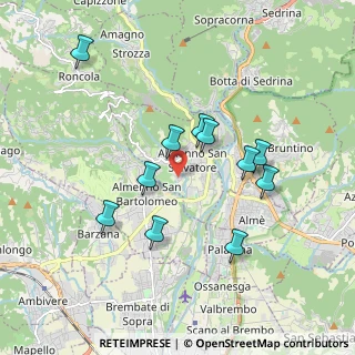 Mappa Via Dante Alighieri, 24031 Almè BG, Italia (1.70364)