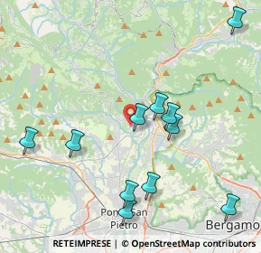 Mappa 24031 Almè BG, Italia (4.38182)