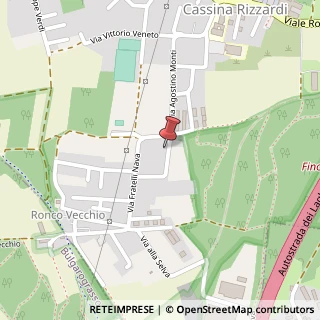 Mappa Via Moncucco,  4, 22070 Cassina Rizzardi, Como (Lombardia)