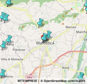 Mappa Corso Mazzini, 36063 Marostica VI, Italia (3.30667)