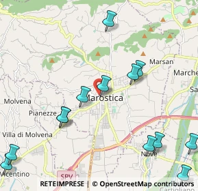 Mappa Corso Mazzini, 36063 Marostica VI, Italia (2.79571)