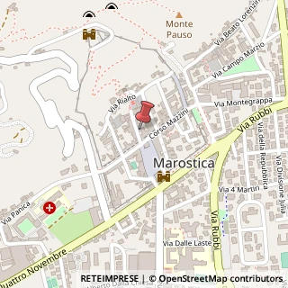 Mappa Via San Antonio, 7, 36063 Marostica, Vicenza (Veneto)