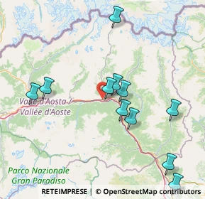 Mappa SS 26 della Valle d'Aosta, 11024 Chatillon AO (16.16091)