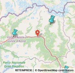 Mappa SS 26 della Valle d'Aosta, 11024 Chatillon AO (39.97545)