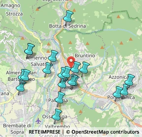 Mappa Via Sereno Milesi Locatelli, 24018 Villa d'Almè BG, Italia (2.024)