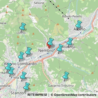 Mappa Via Carso, 24027 Nembro BG, Italia (2.73667)