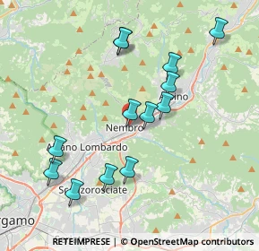 Mappa Via Carso, 24027 Nembro BG, Italia (3.78769)