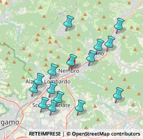 Mappa Via Carso, 24027 Nembro BG, Italia (4.15533)