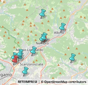 Mappa Via Carso, 24027 Nembro BG, Italia (4.41182)