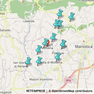 Mappa Via Costadema, 36100 Vicenza VI, Italia (1.69667)