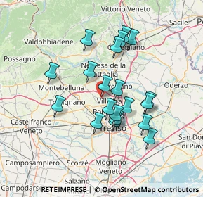 Mappa Via Venezia, 31050 Povegliano TV, Italia (12.043)