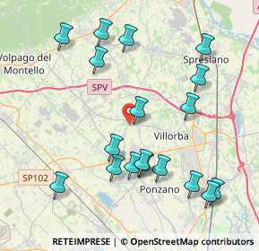 Mappa Via Venezia, 31050 Povegliano TV, Italia (4.30944)