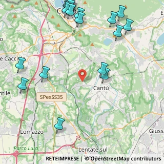 Mappa Via Raffaello, 22060 Cucciago CO, Italia (6.143)