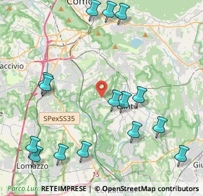 Mappa Via Raffaello, 22060 Cucciago CO, Italia (5.02867)
