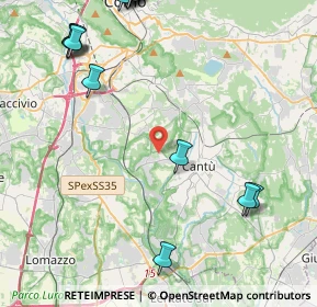 Mappa Via Raffaello, 22060 Cucciago CO, Italia (6.4075)