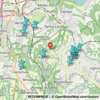 Mappa Via Raffaello, 22060 Cucciago CO, Italia (2.22636)