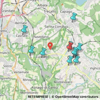 Mappa Via Raffaello, 22060 Cucciago CO, Italia (2.06364)