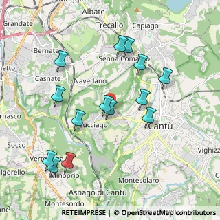 Mappa Via Raffaello, 22060 Cucciago CO, Italia (1.98071)