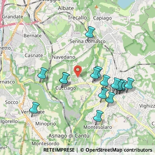 Mappa Via Raffaello, 22060 Cucciago CO, Italia (2.0075)