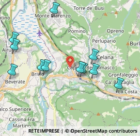Mappa Via Volpana, 24034 Cisano Bergamasco BG, Italia (2.09727)