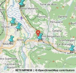 Mappa Via Volpana, 24034 Cisano Bergamasco BG, Italia (3.27909)
