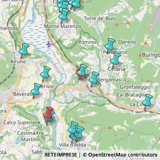 Mappa Via Volpana, 24034 Cisano Bergamasco BG, Italia (2.8915)