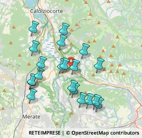 Mappa Via Volpana, 24034 Cisano Bergamasco BG, Italia (3.6145)