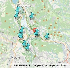 Mappa Via Volpana, 24034 Cisano Bergamasco BG, Italia (3.41091)