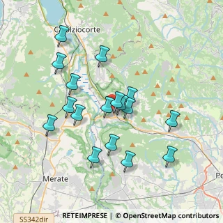 Mappa Via Volpana, 24034 Cisano Bergamasco BG, Italia (3.40588)