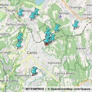 Mappa Via Sparta, 22063 Cantù CO, Italia (1.93857)