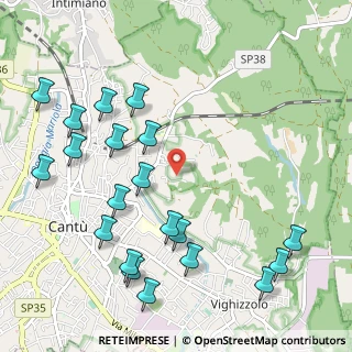 Mappa Via Sparta, 22063 Cantù CO, Italia (1.263)