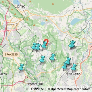 Mappa Via Sparta, 22063 Cantù CO, Italia (4.37)