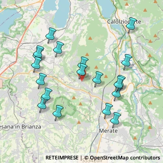 Mappa Via dei Ronchi, 23889 Santa Maria Hoè LC, Italia (4.24789)