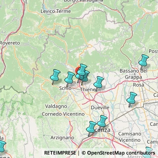 Mappa Via Castegnare, 36013 Piovene Rocchette VI, Italia (19.08917)
