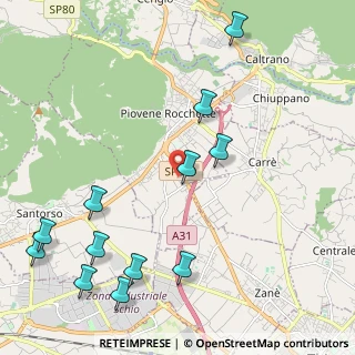 Mappa Via Castegnare, 36013 Piovene Rocchette VI, Italia (2.67167)