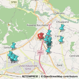 Mappa Via Castegnare, 36013 Piovene Rocchette VI, Italia (2.2075)