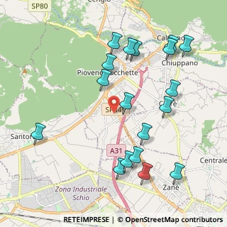 Mappa Via Castegnare, 36013 Piovene Rocchette VI, Italia (2.23944)