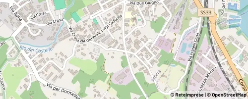 Mappa Arona